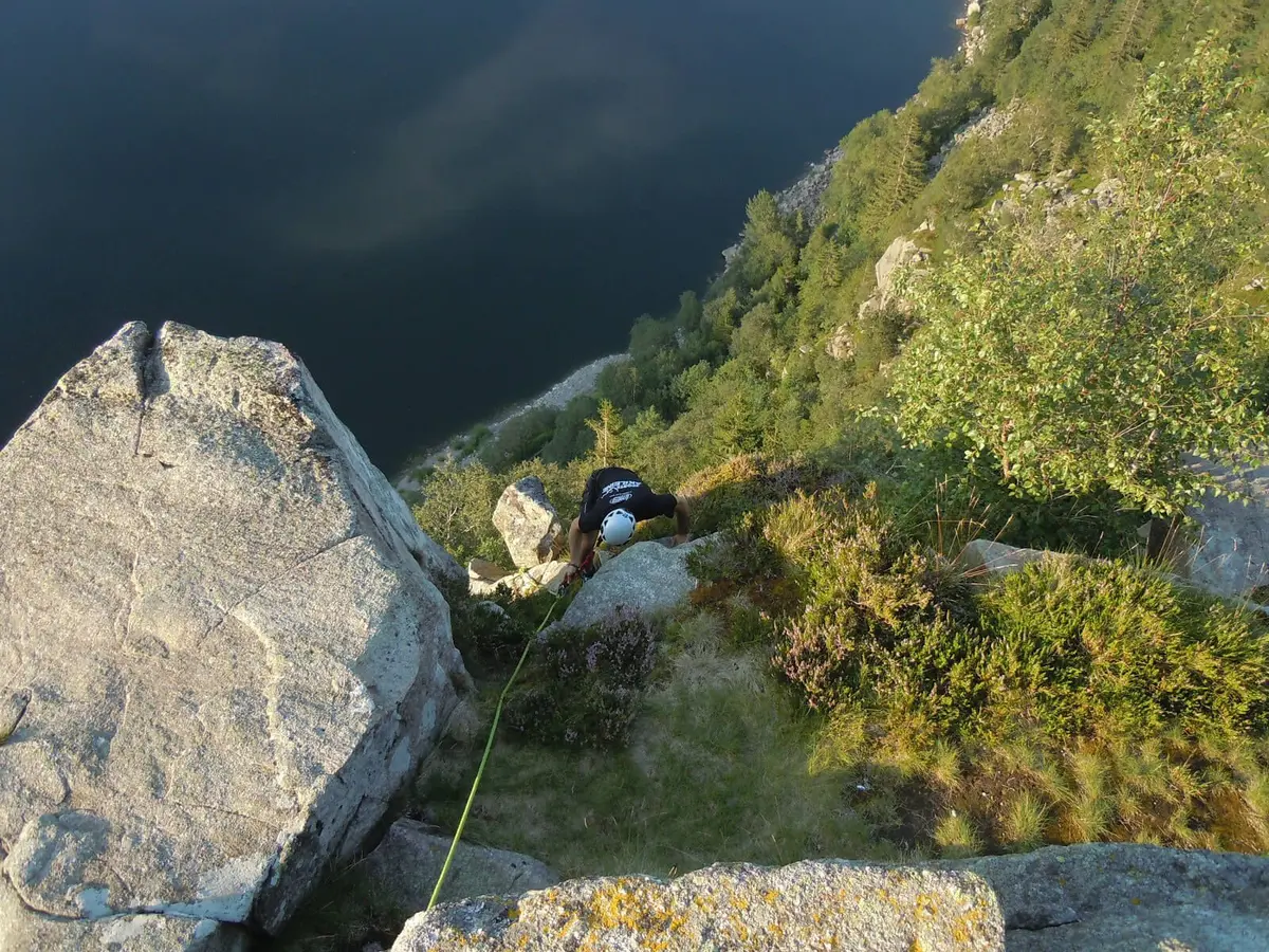 Escalade au Lac blanc Orbey
