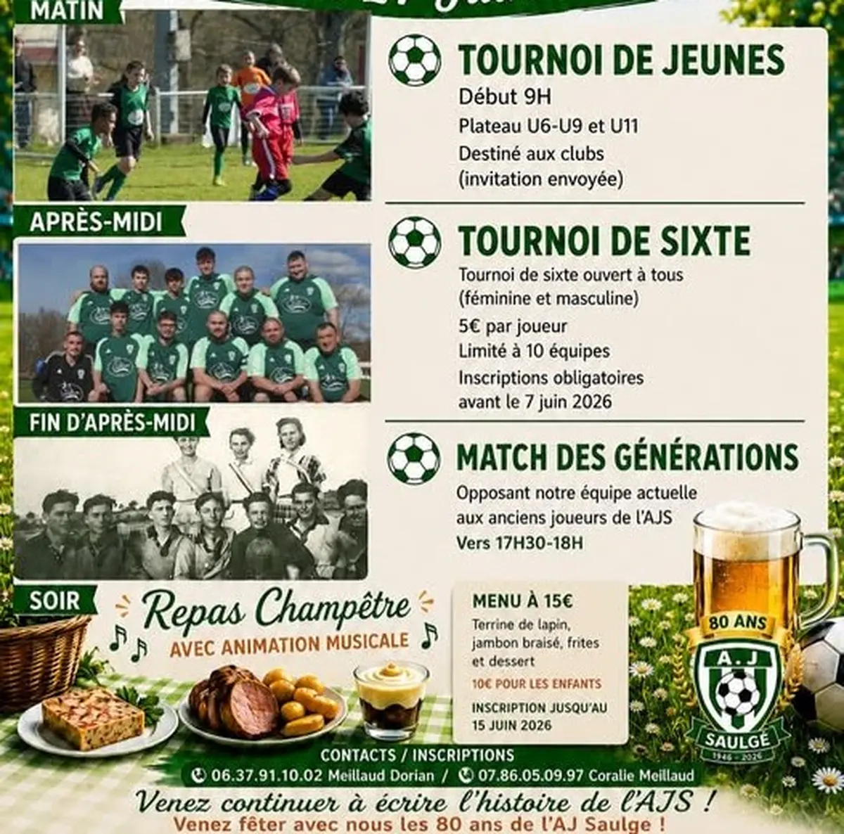 80 ans de l'AJS