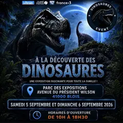 Exposition de dinosaures 