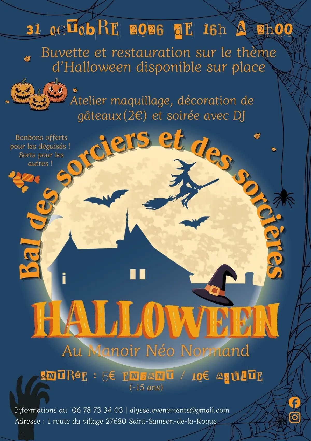 Halloween au Manoir Néo Normand