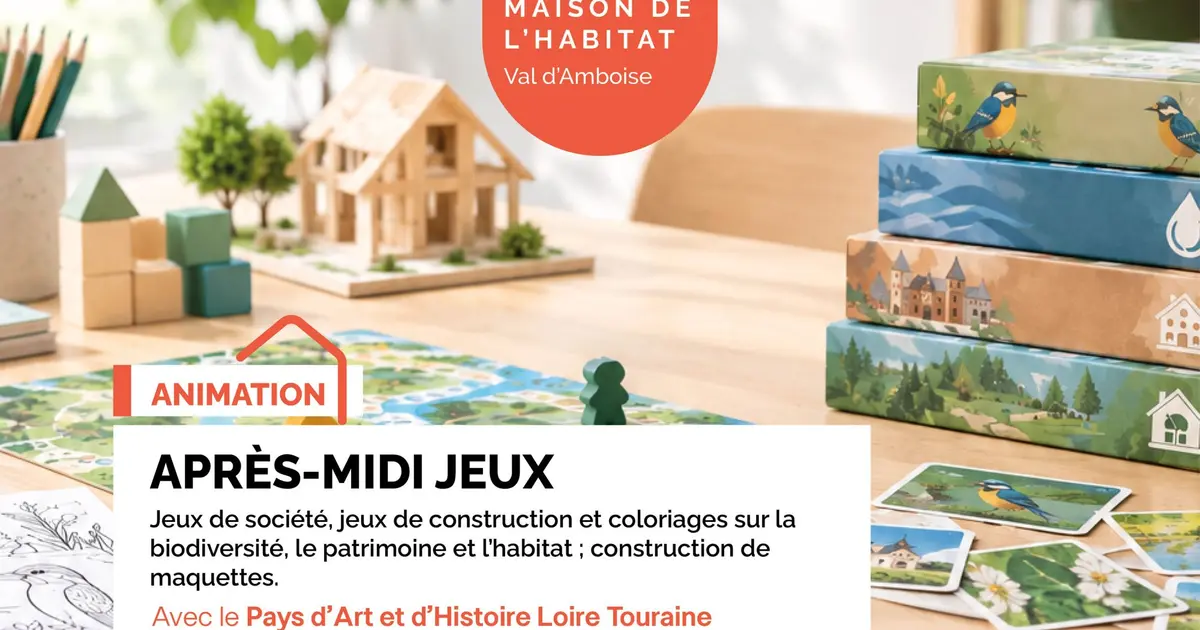 Après-midi jeux - Maison de l'Habitat du Val d'Amboise