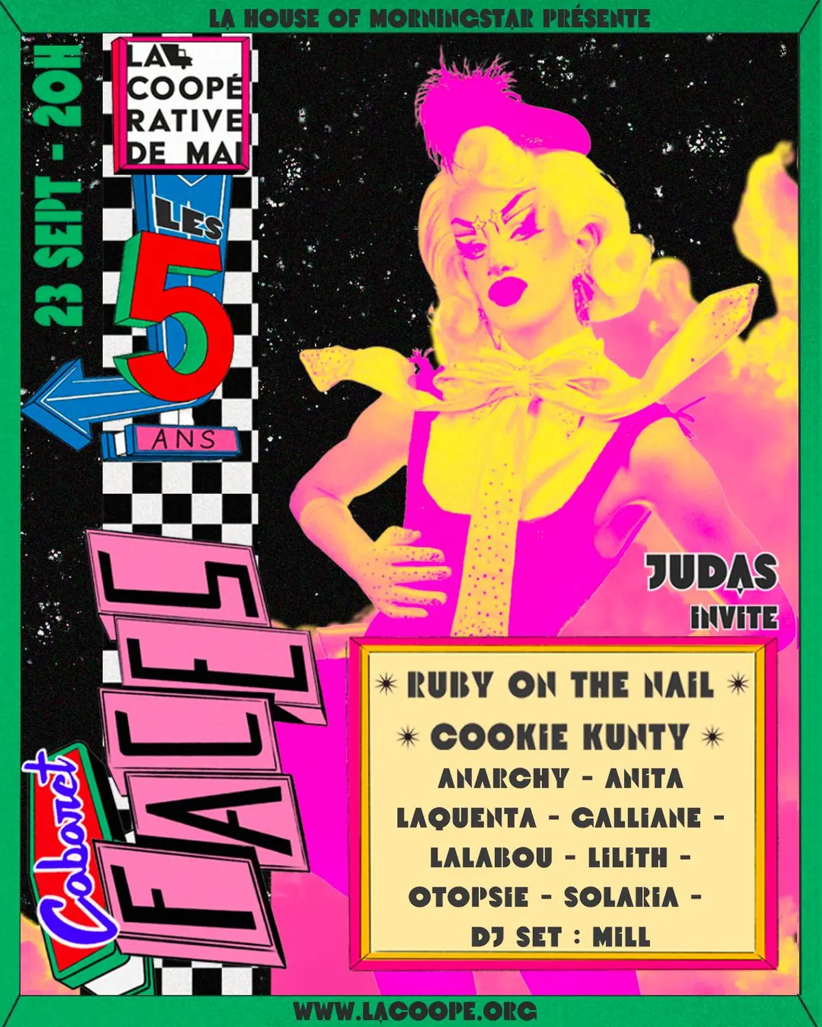 Le Cabaret Faces fete ses 5 ans 