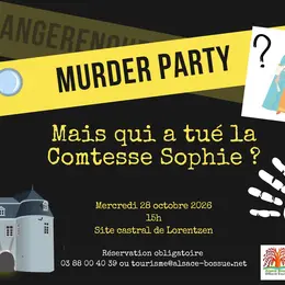 Murder Party : Mais qui a tué la Comtesse du château de Lorentzen ?