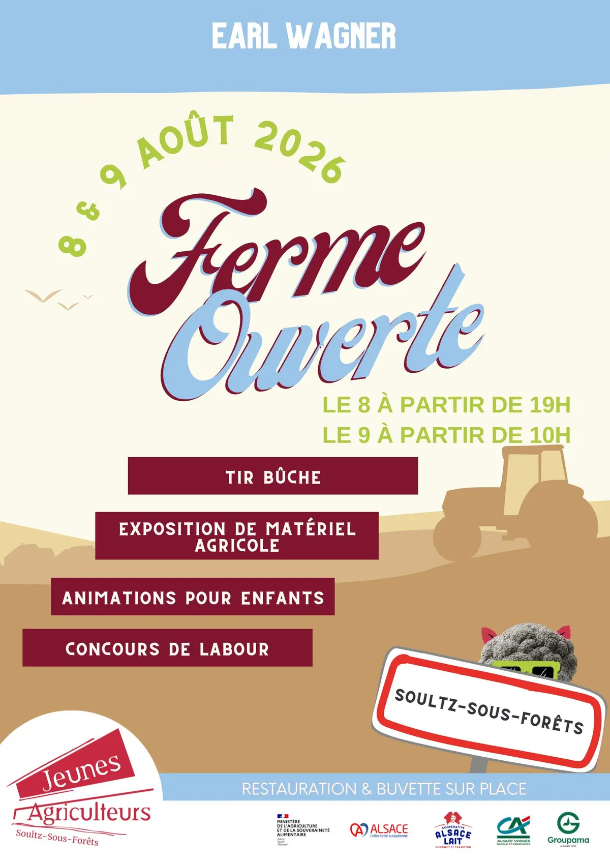 Ferme ouverte