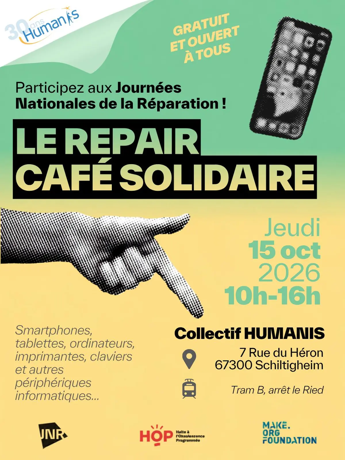 Le Repair Café Solidaire