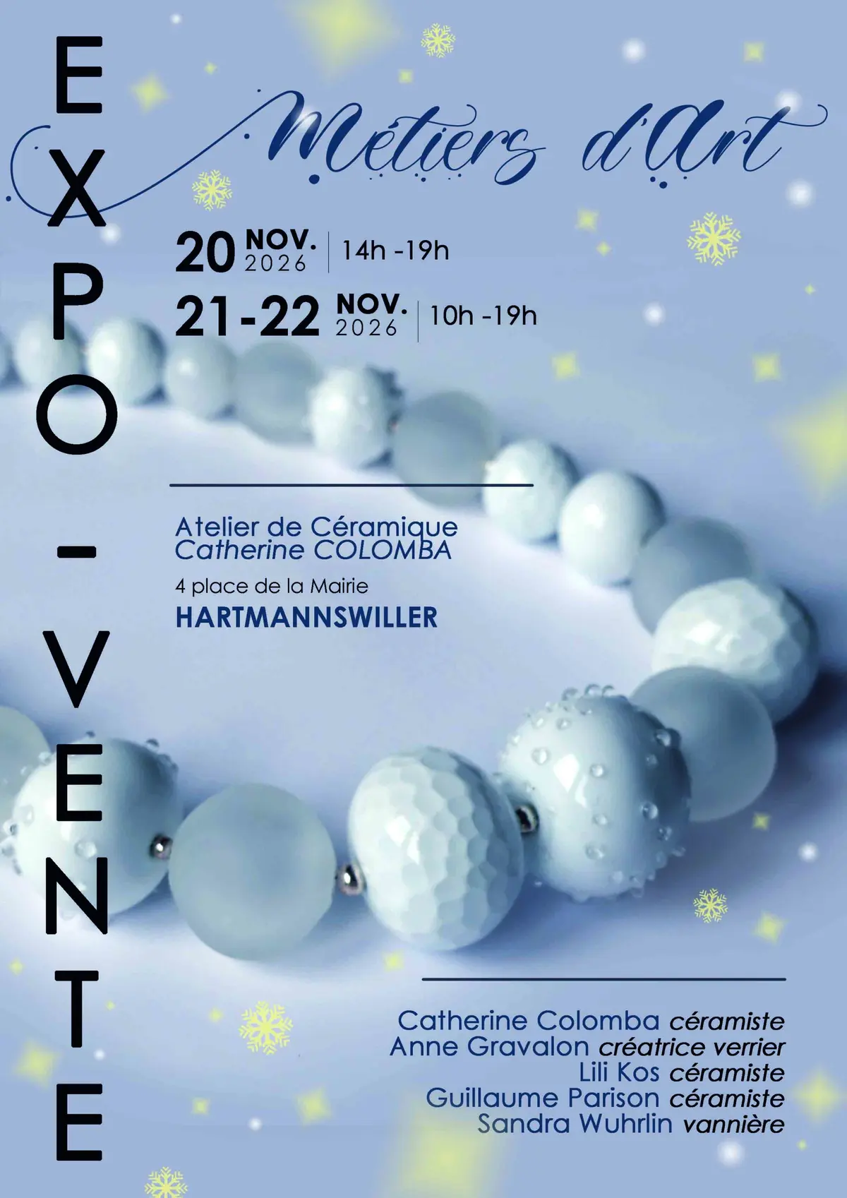 Expo-vente Métiers d'Art