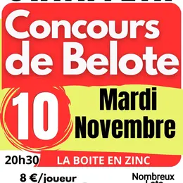 concours de belote