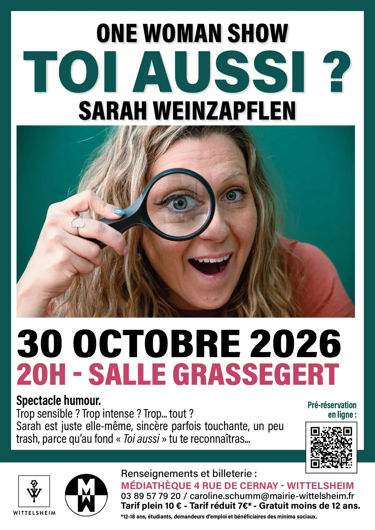 One Woman Show : Toi aussi ? 