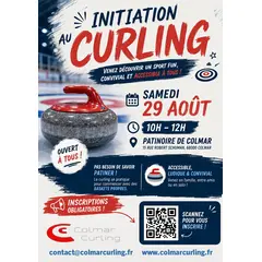 Initiation au Curling à Colmar le 29 août