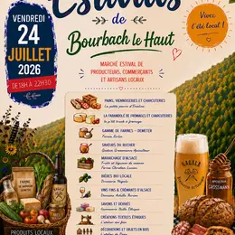 Les Estivals de Bourbach le Haut