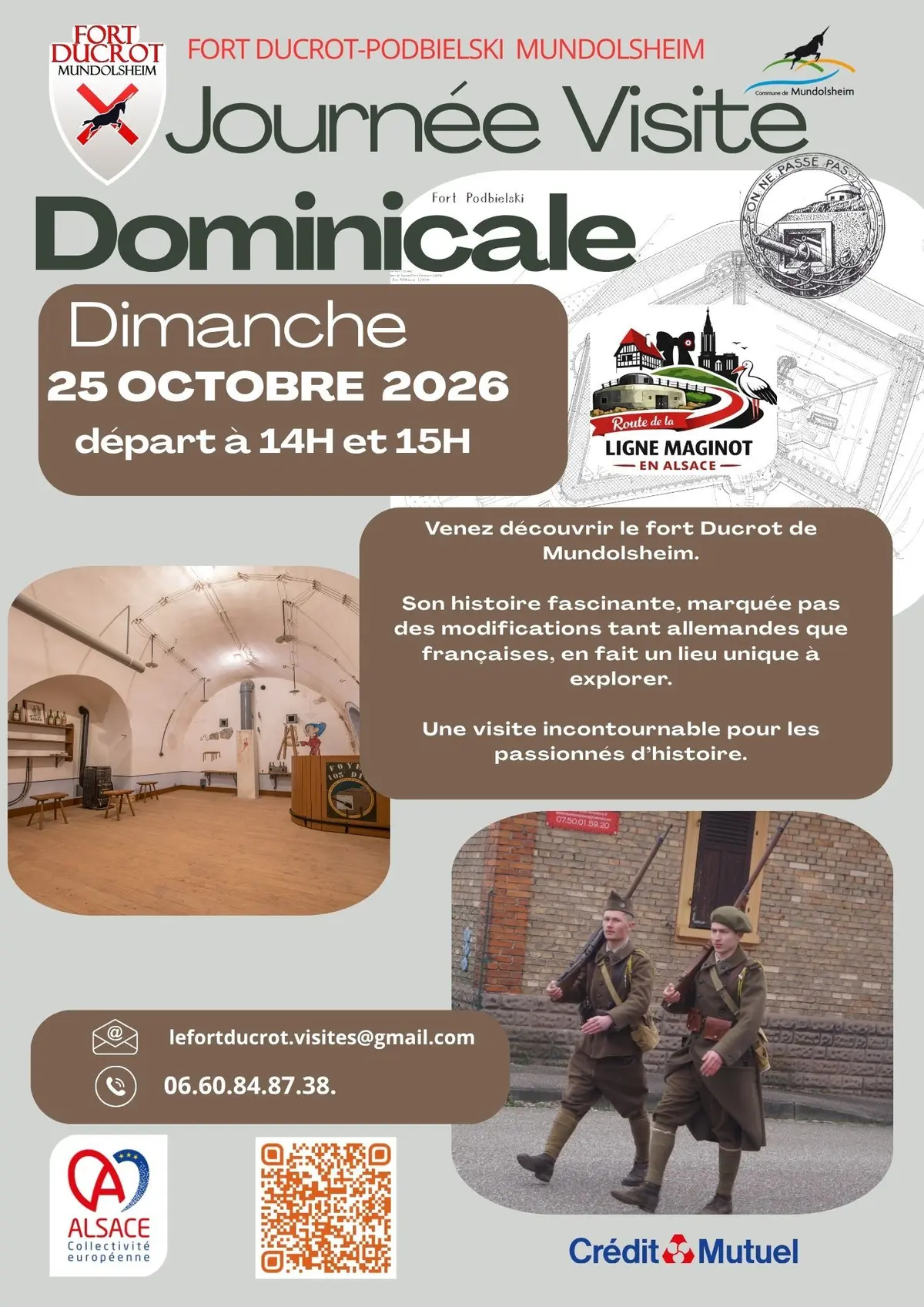 Visite guidée dominicale / Route de la ligne Maginot d'Alsace 
