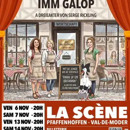 Drej Schnacke imm Galop – S’WASCHBRATT THEATER