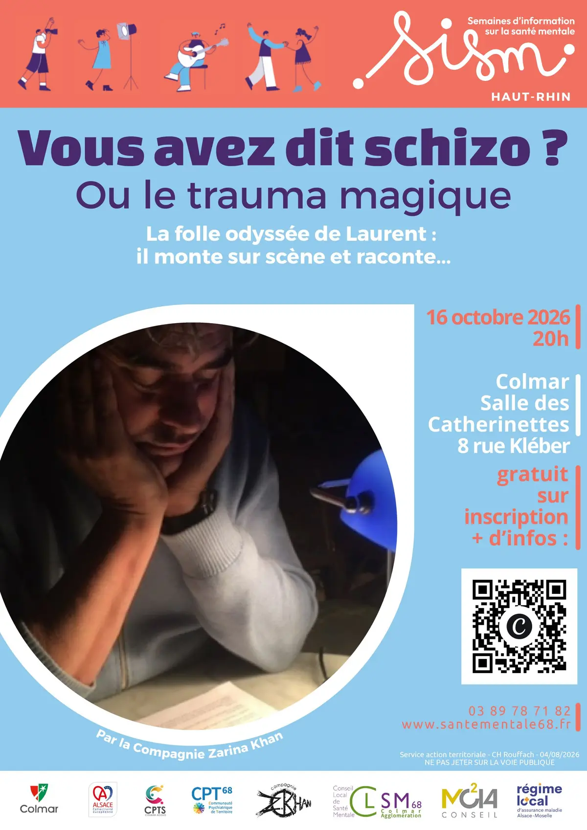 Théâtre Vous avez dit schizo ? ou le trauma magique