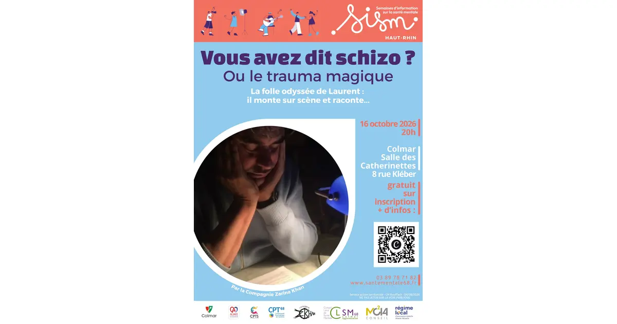 Théâtre "Vous avez dit schizo ? ou le trauma magique"