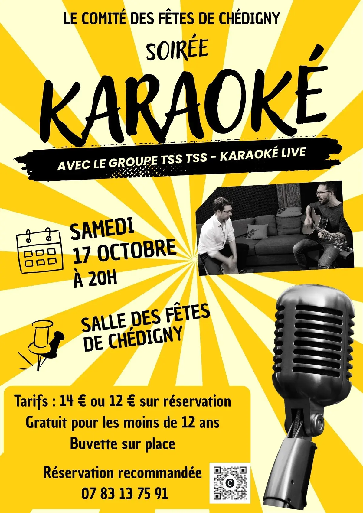 Soirée karaoké en live !
