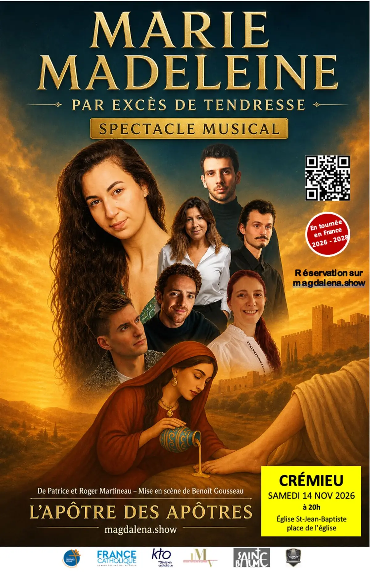 Marie-Madeleine, le musical - par excès de tendresse