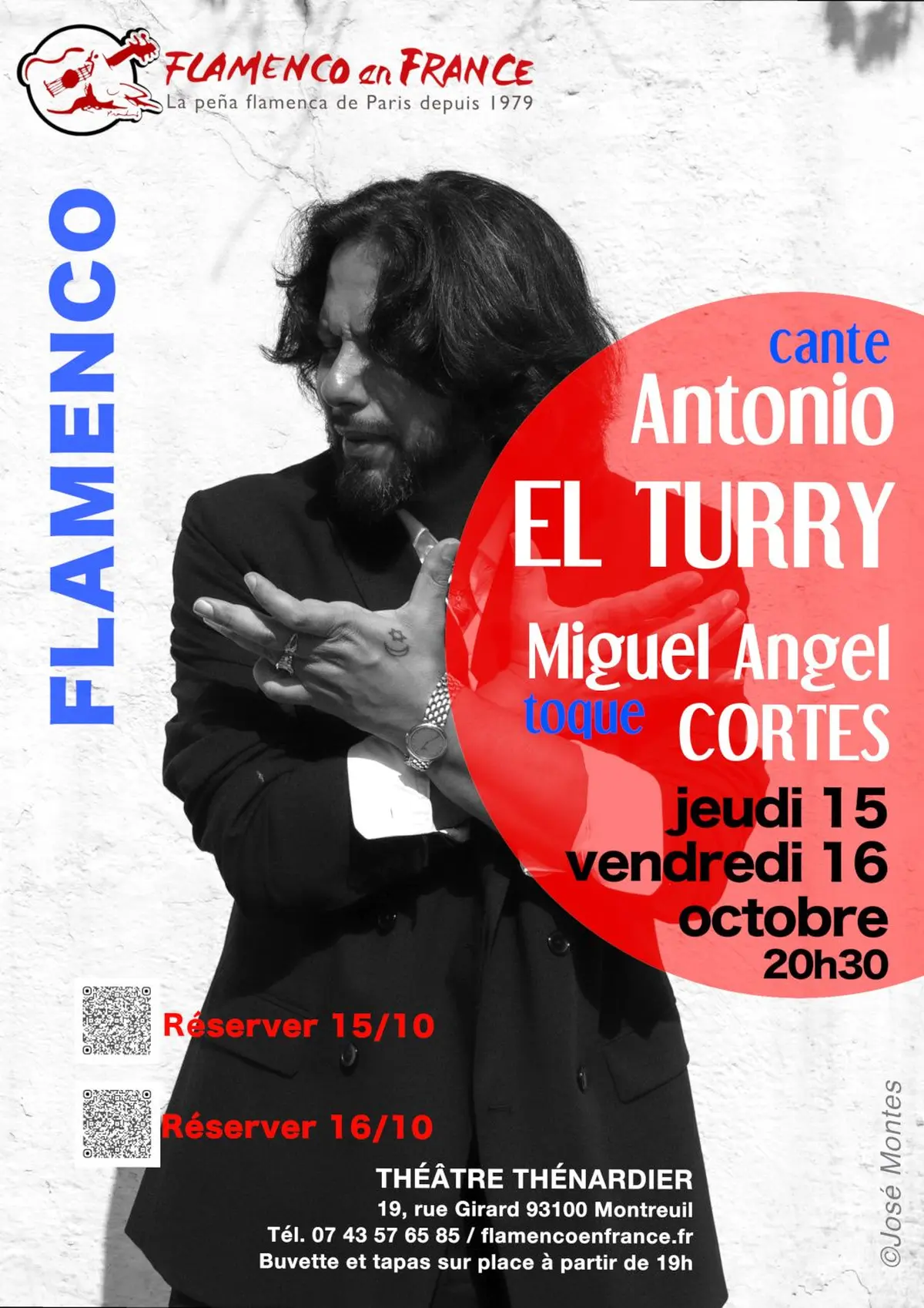 Récital Flamenco avec El Turry et Miguel Angel Cortes 