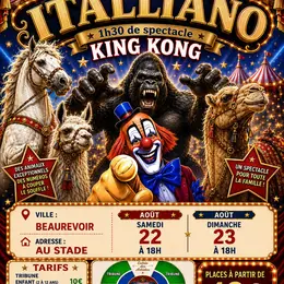 Spectacle du Cirque Italiano 1h30