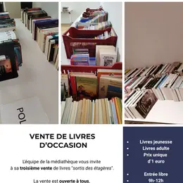Vente de livres d'occasion