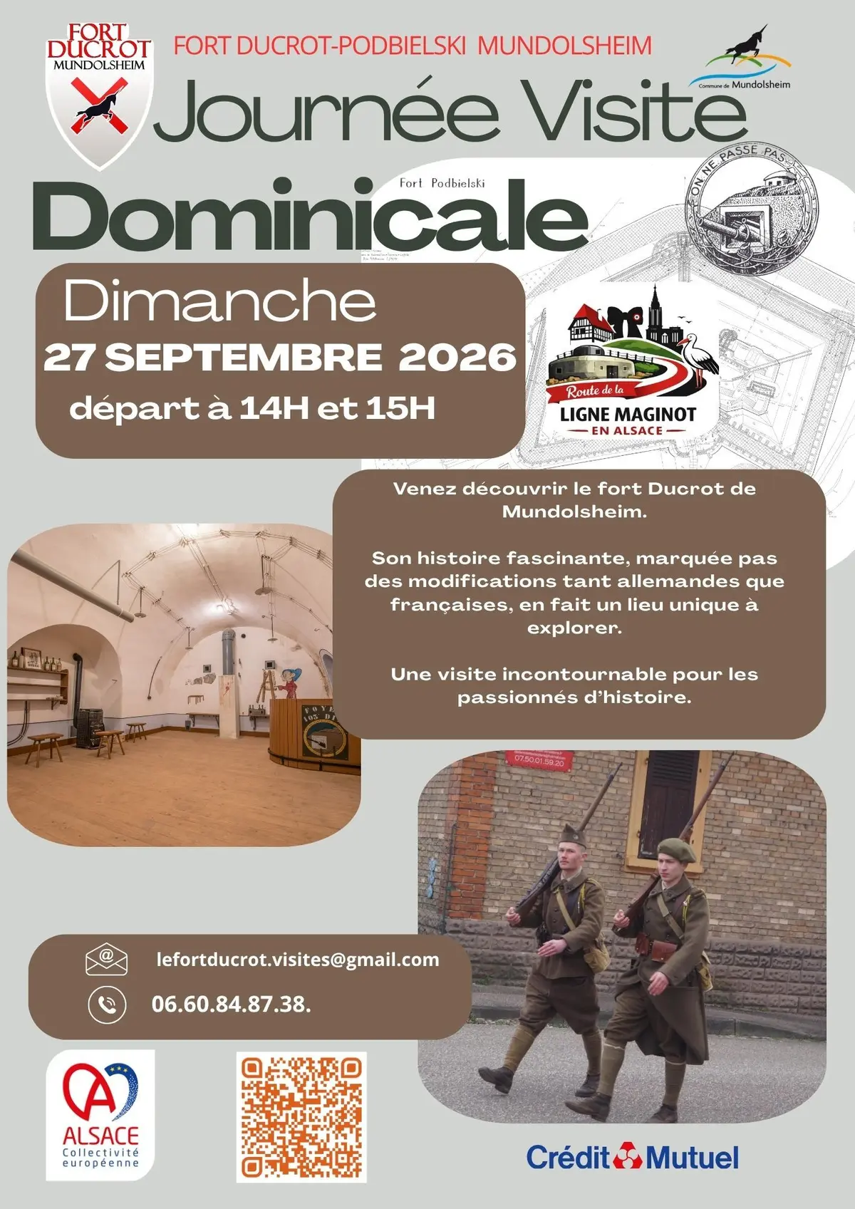 Visite guidée dominicale / Route de la ligne Maginot d'Alsace 