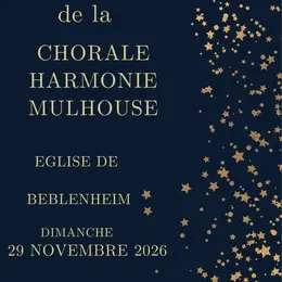 Concert de Noël 2026 de la Chorale Harmonie