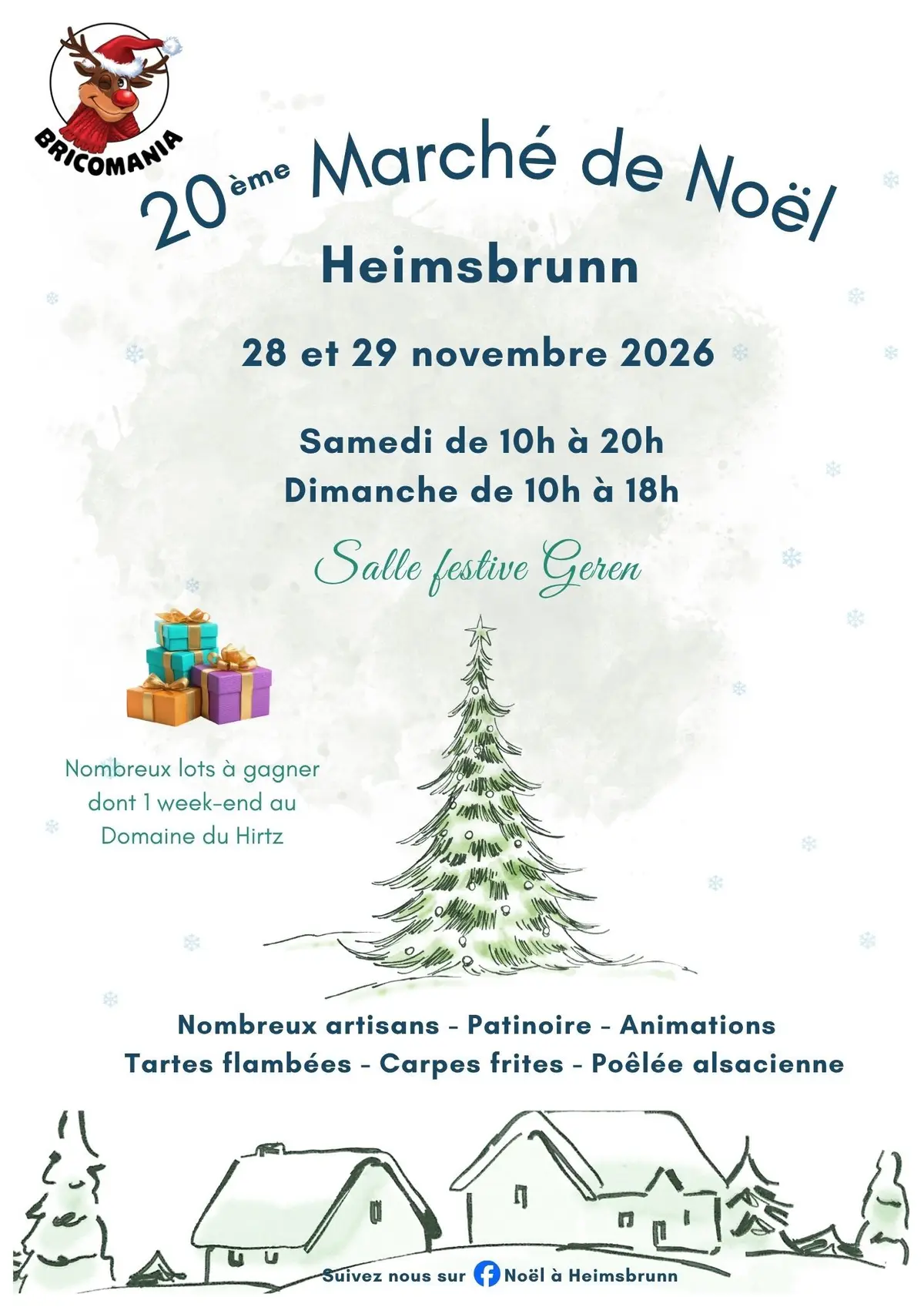 Marché de Noël à Heimsbrunn 