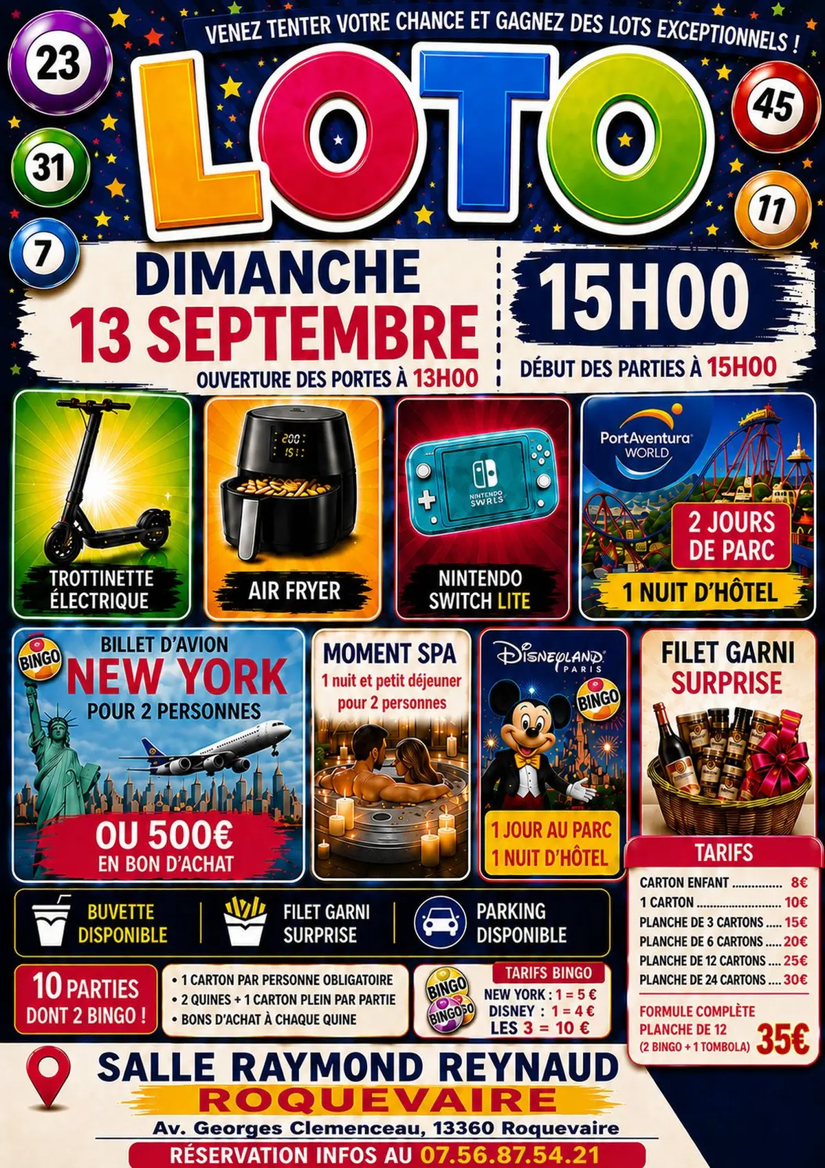 Loto Spécial Rentrée