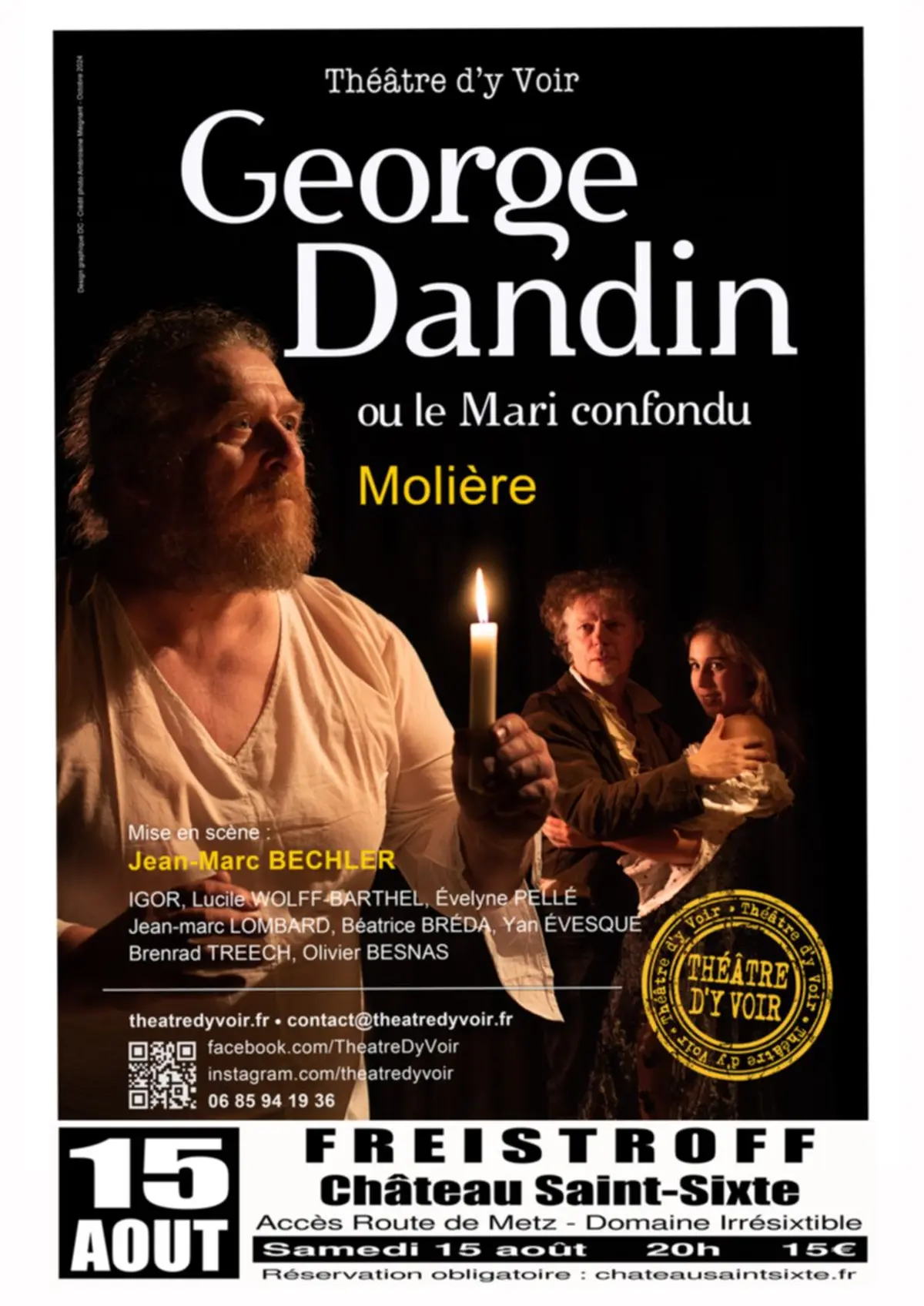 George Dandin de Molière - Théâtre d'Y Voir