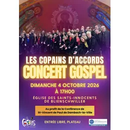 Concert des Copains d'Accords à Blienschwiller