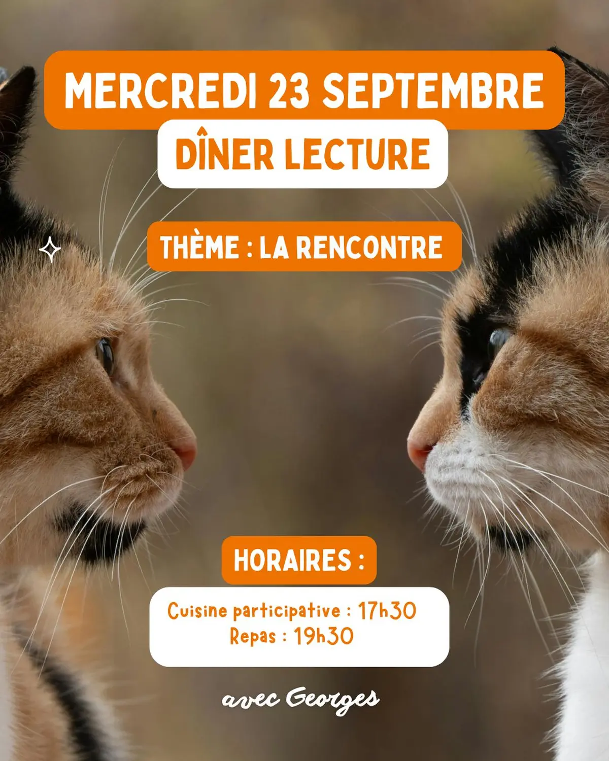 Dîner lecture 