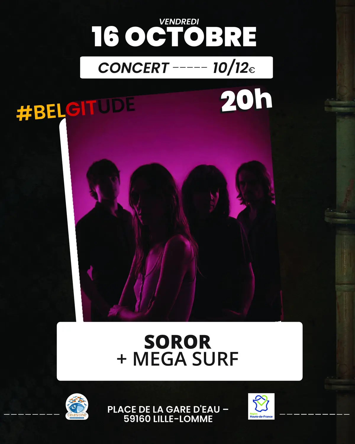 Concert Soror + Mega Surf
