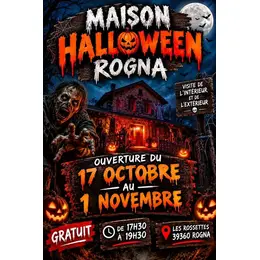 Maison Halloween Jura