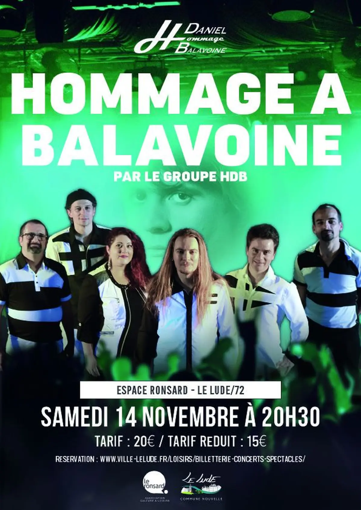 Concert « Hommage à Balavoine » avec le tribute HDB
