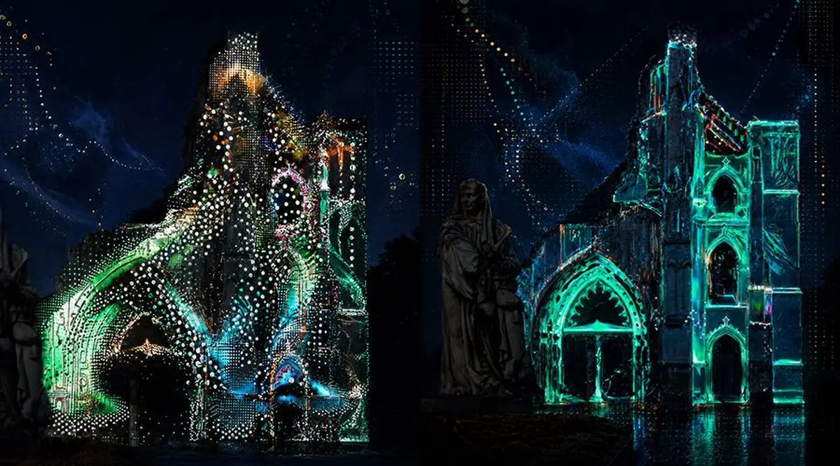 Video Mapping Festival 9 : SAINT-OMER – Ruines de l’Abbaye Saint-Bertin
