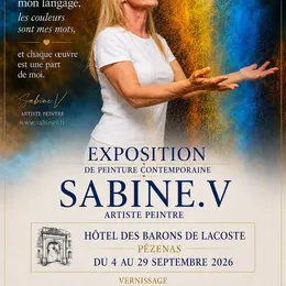 Sabine Vanddermouten de retour à l'Hôtel des Barons de Lacoste de Pézenas