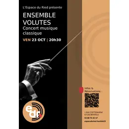 Concert de l'ENSEMBLE VOLUTES à l'Espace du Ried de Benfeld