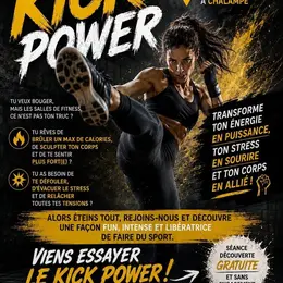 Découverte cours de Kick Power tout le mois de septembre !