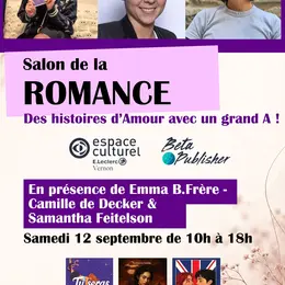 Salon de la romance au Leclerc de Vernon avec Beta Publisher