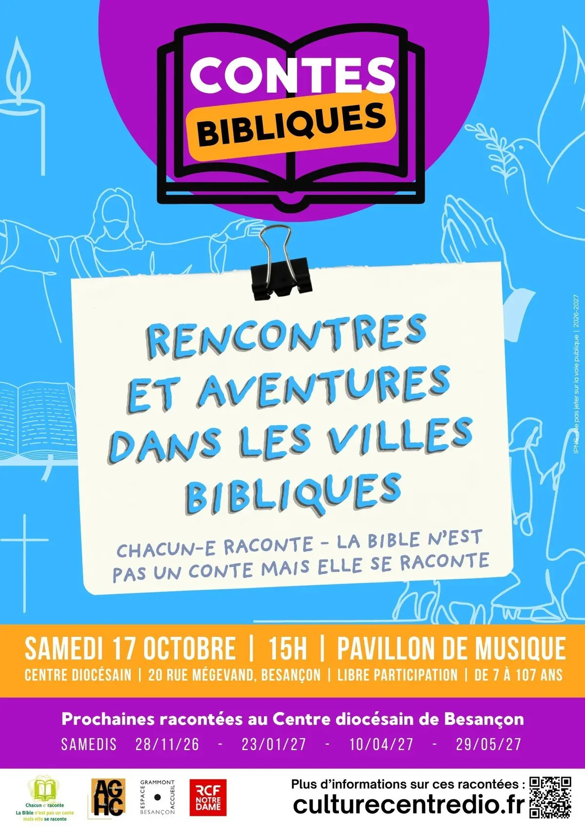 CONTES BIBLIQUES : « Rencontres et aventures dans les villes bibliques 