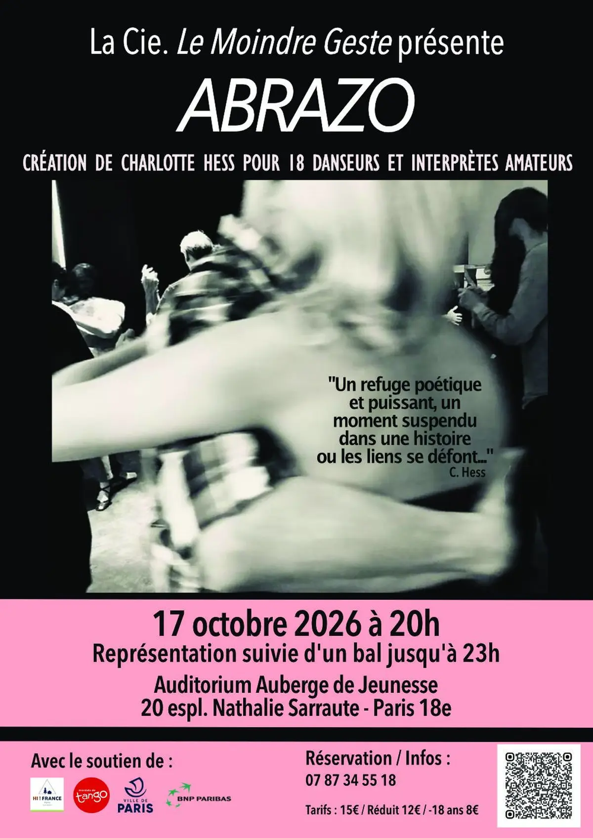 Abrazo - Création tango - Paris 18e