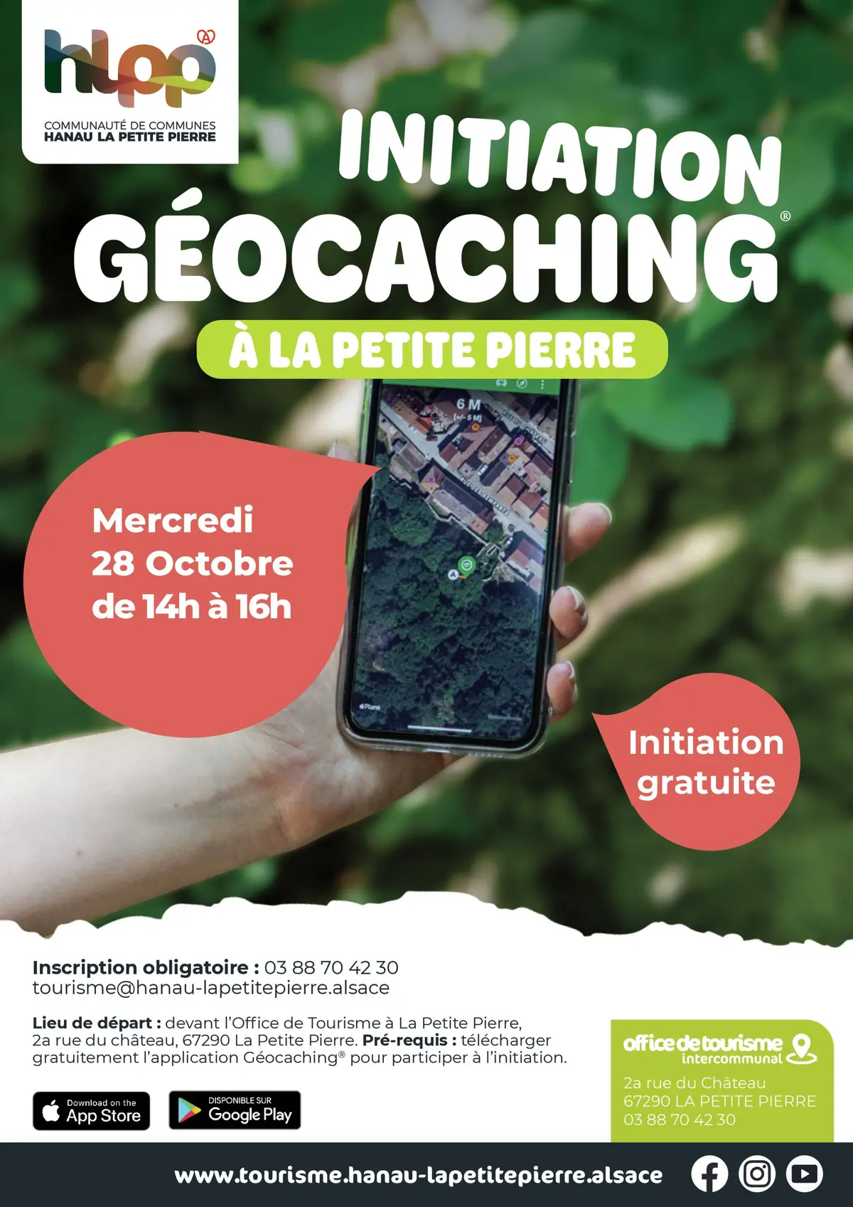 Initiation Géocaching à La Petite Pierre