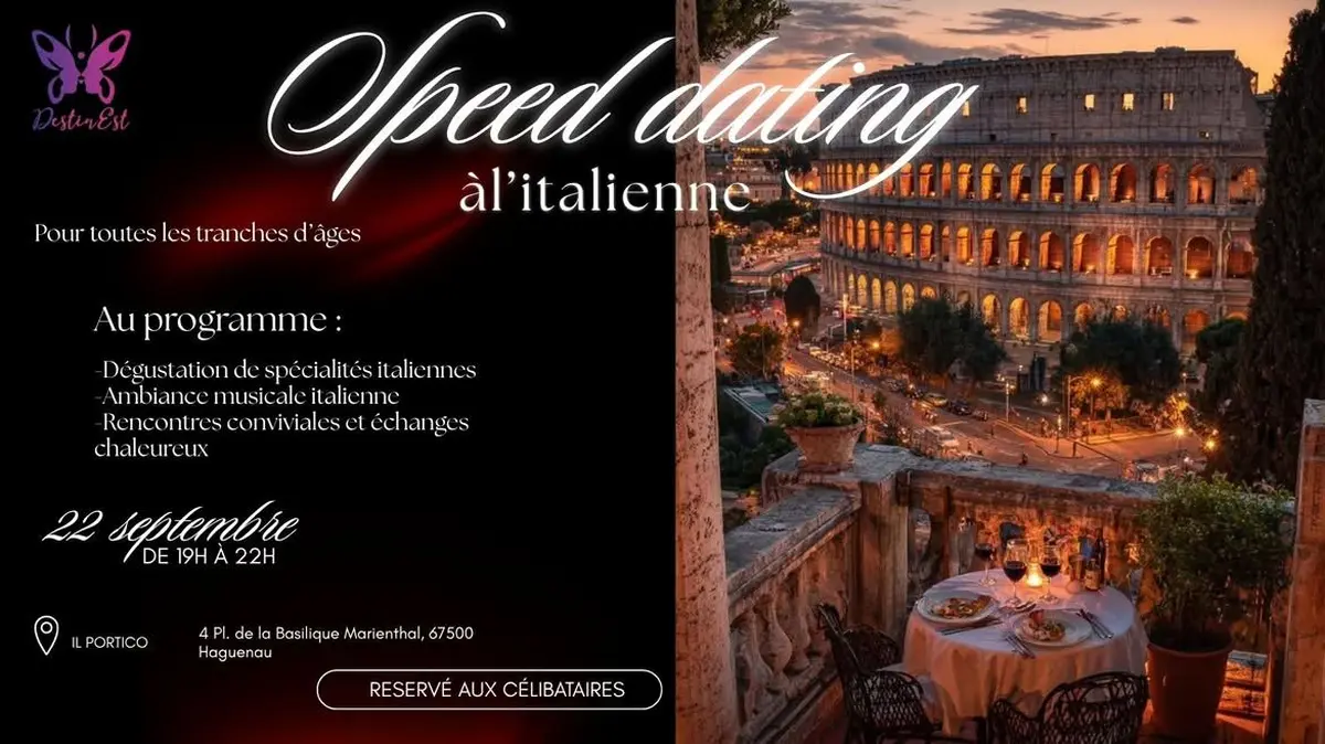Speed dating à l'Italienne