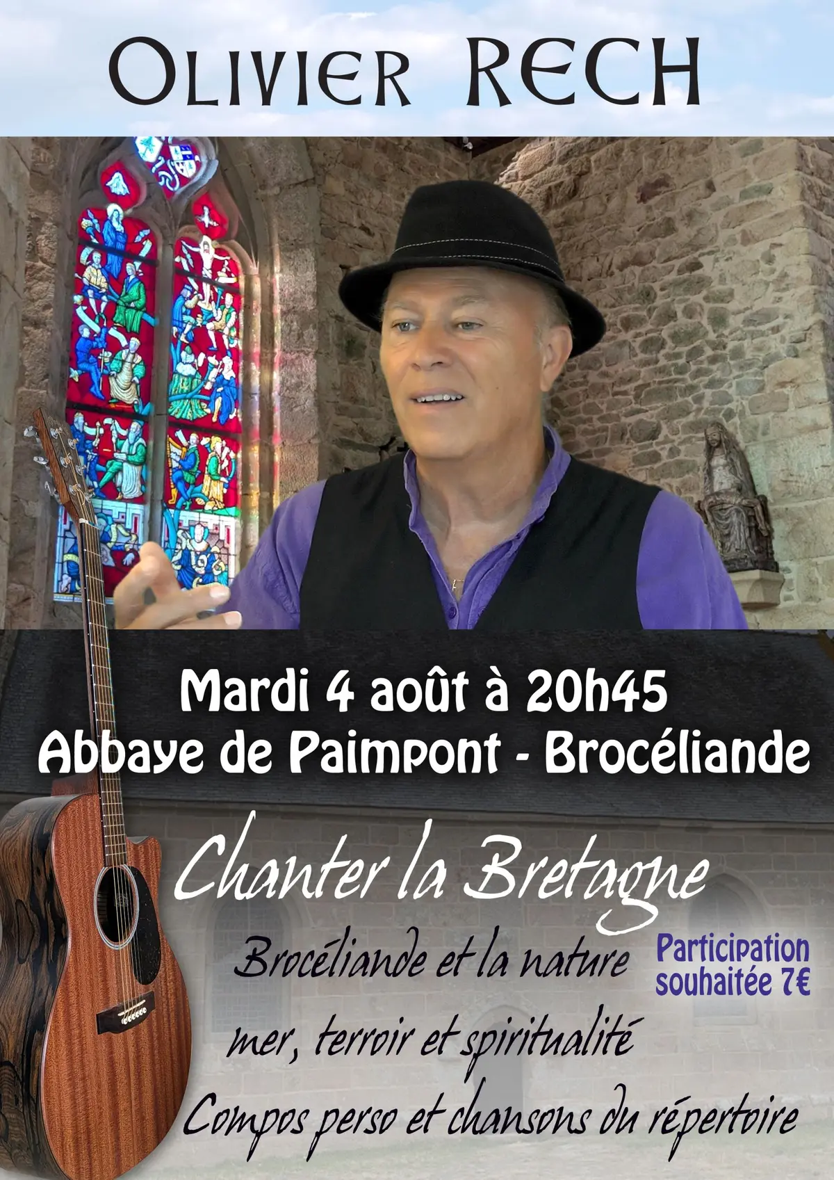 Chansons en l'Abbaye de Paimpont