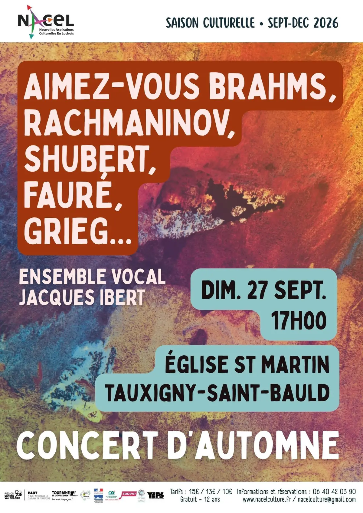 Aimez-vous Brahms, Rachmaninov, Schubert, Fauré, Grieg …?