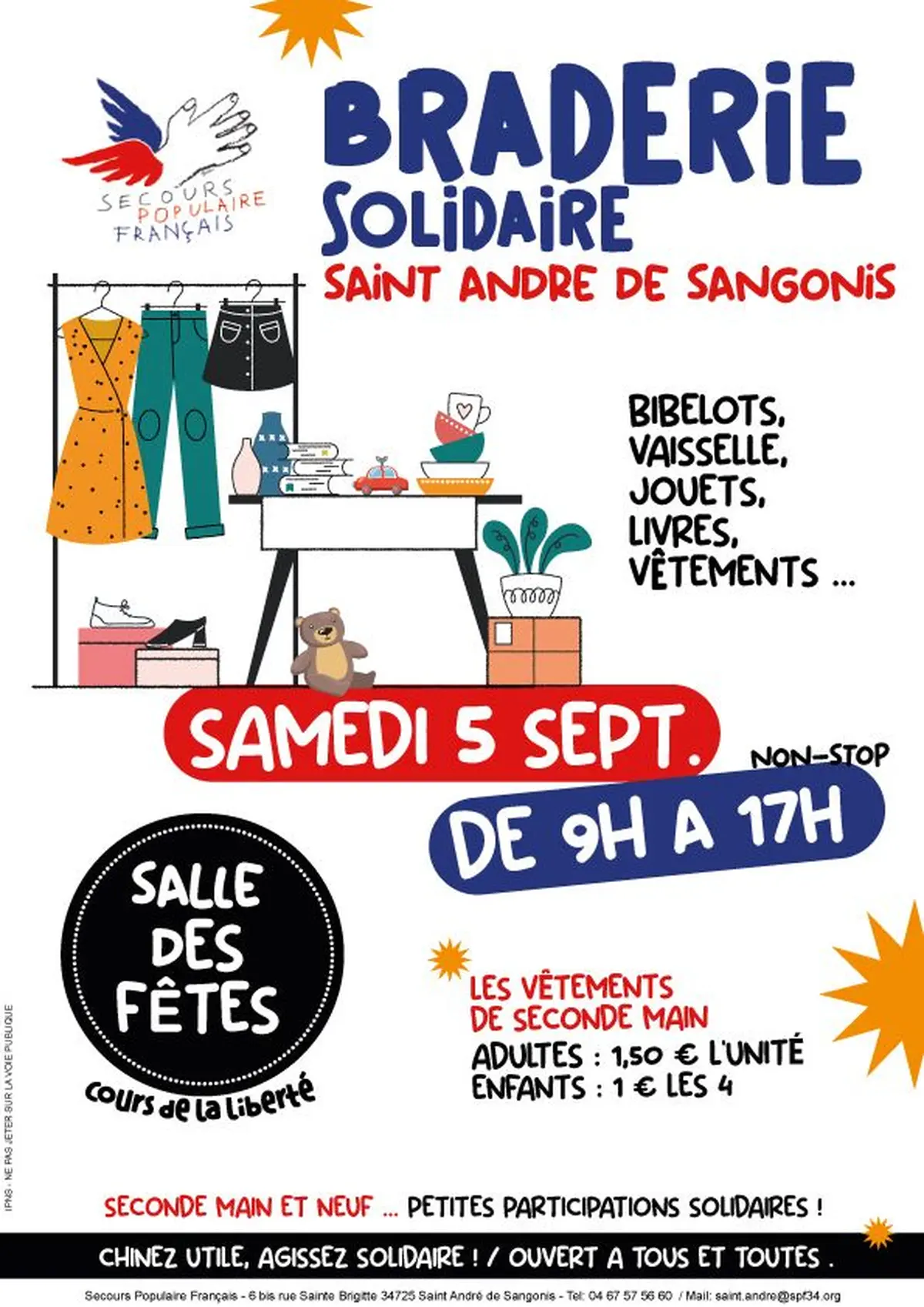 Braderie Solidaire du Secours Populaire