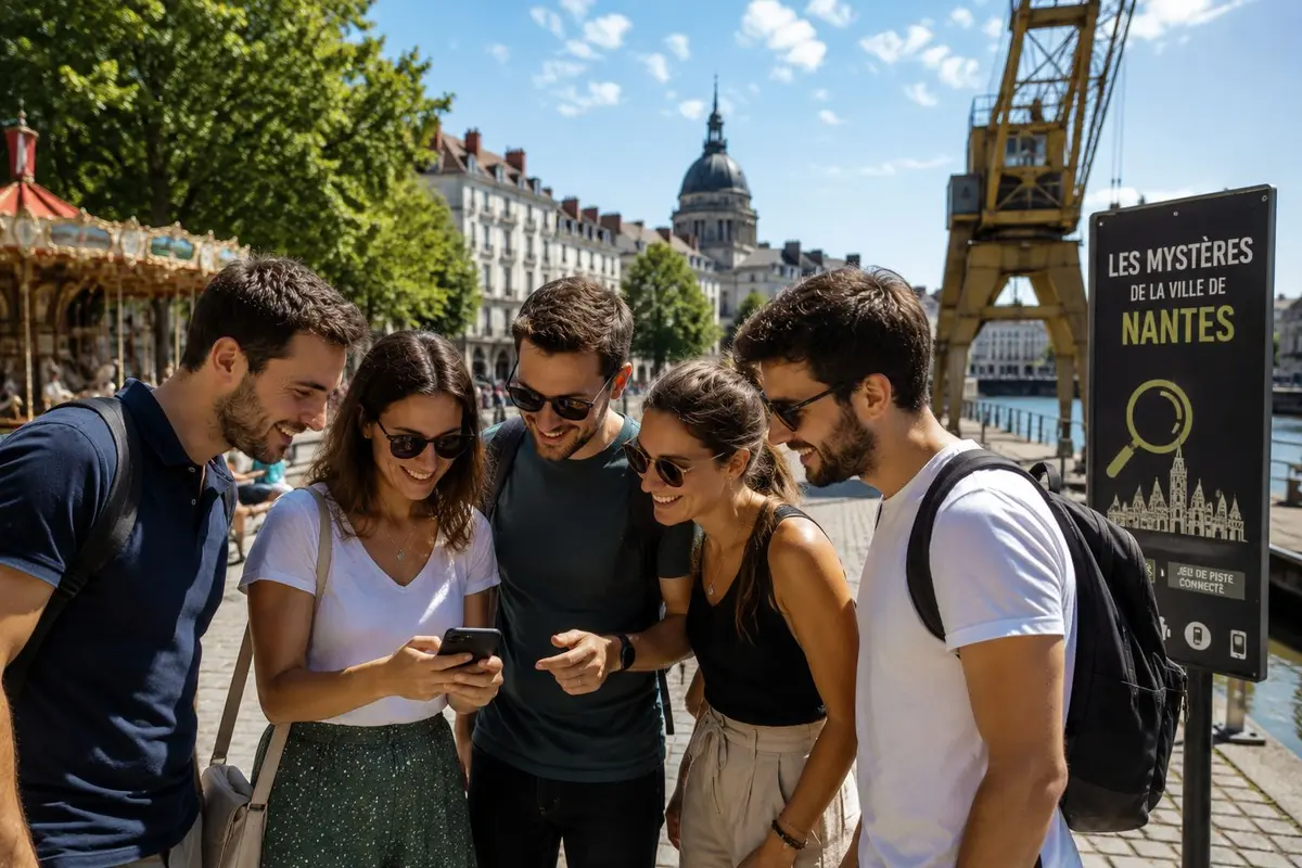 WEEKEND Jeu de piste découverte Les mystères de Nantes