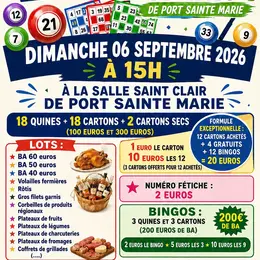 Loto tennis port sainte marie