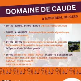 Journée Portes Ouvertes au Domaine de Caude. Samedi 25 Juillet