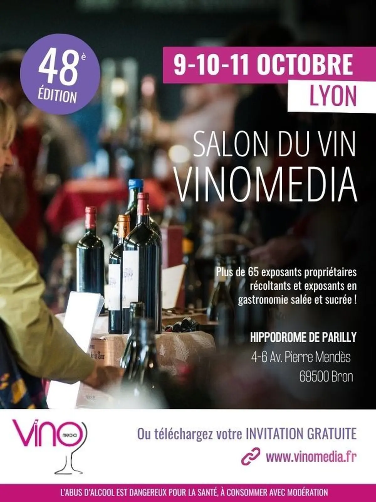 Salon du vin VINOMEDIA