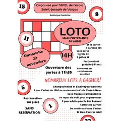 Loto de l'école St-Joseph